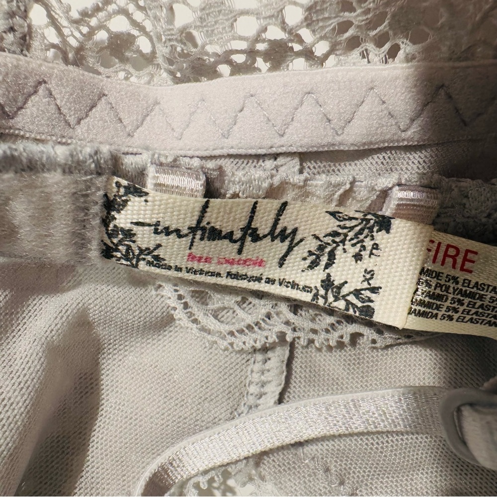 INTIMATELY FREE PEOPLE Maya Multiway Bralette in Luna Rock Light Gray Size XS - Picture 13 of 13